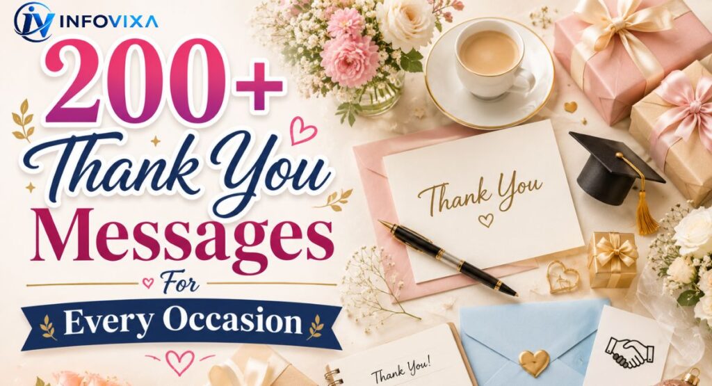 200+ Thank You Messages For Every Occasion