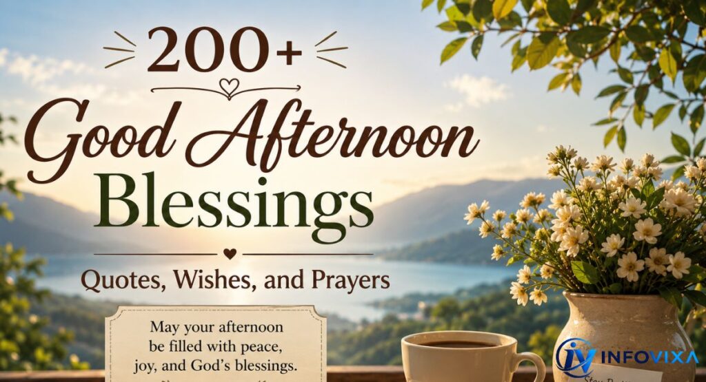 200+ Good Afternoon Blessings, Quotes, Wishes, and Prayers