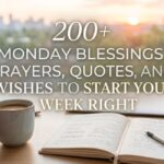 200+ Monday Blessings, Prayers, Quotes, and Wishes to Start Your Week Right