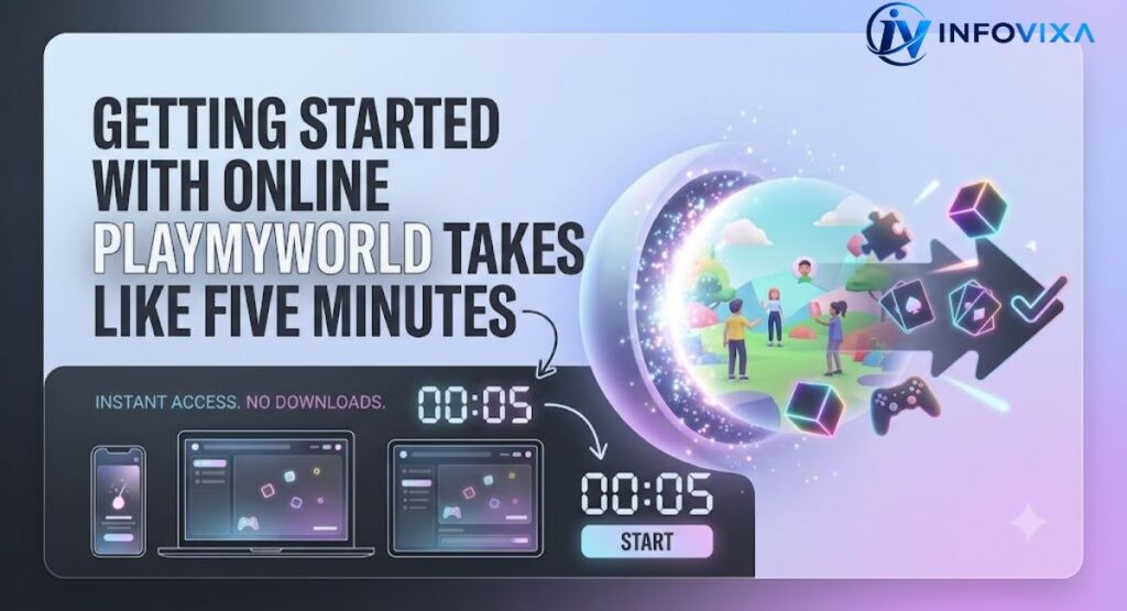 Getting Started with Online Playmyworld Takes Like Five Minutes