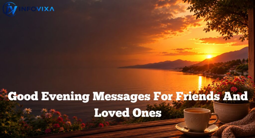 Good Evening Messages For Friends And Loved Ones