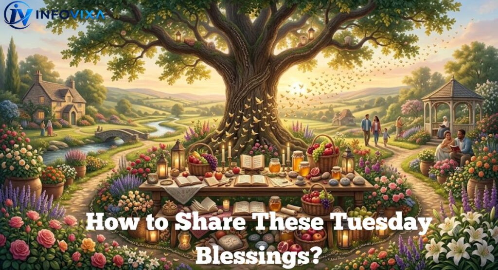 How to Share These Tuesday Blessings?