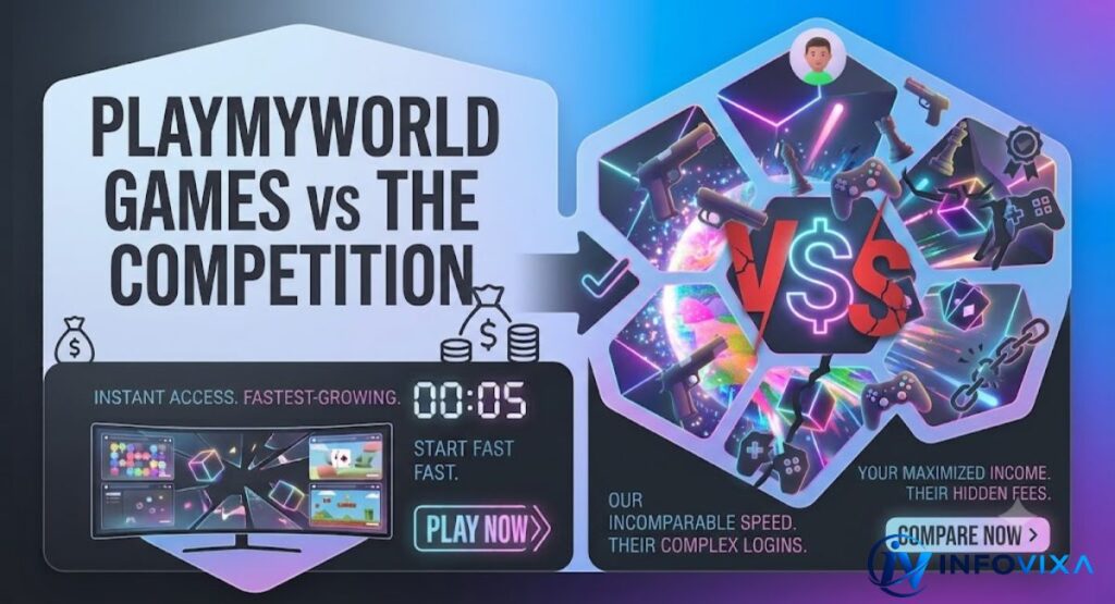 PlayMyWorld Games vs The Competition