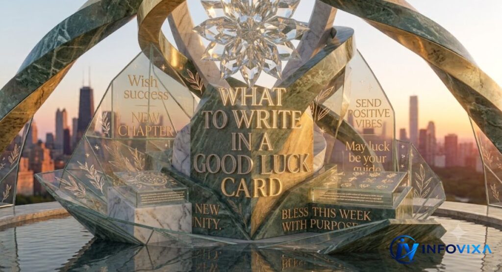 WHAT TO WRITE IN A GOOD LUCK CARD