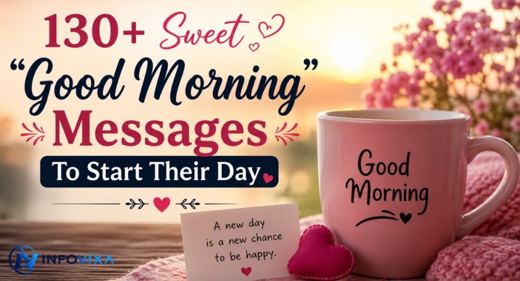 130+ Sweet “Good Morning” Messages To Start Their Day