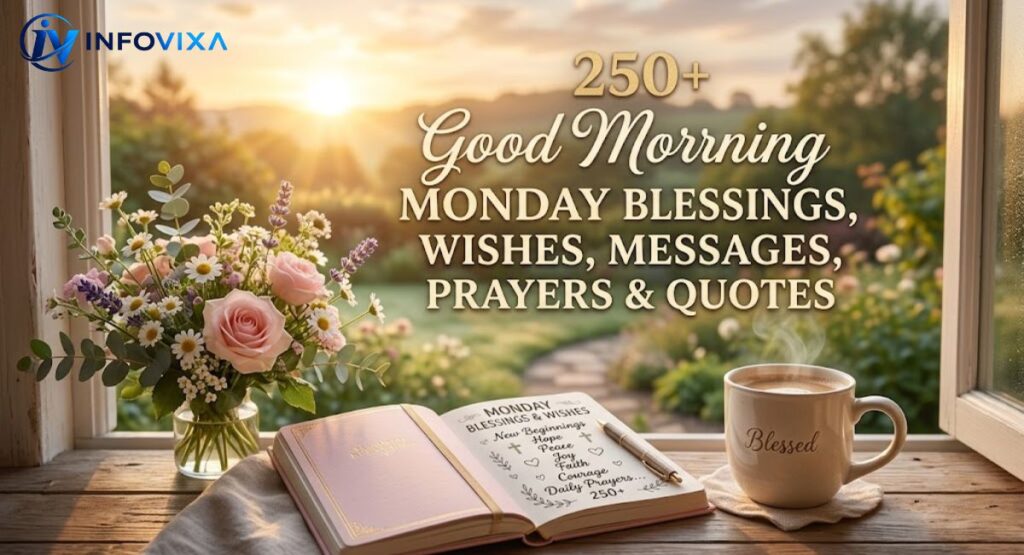 250+ Good Morning Monday Blessings, Wishes, Messages, Prayers & Quotes