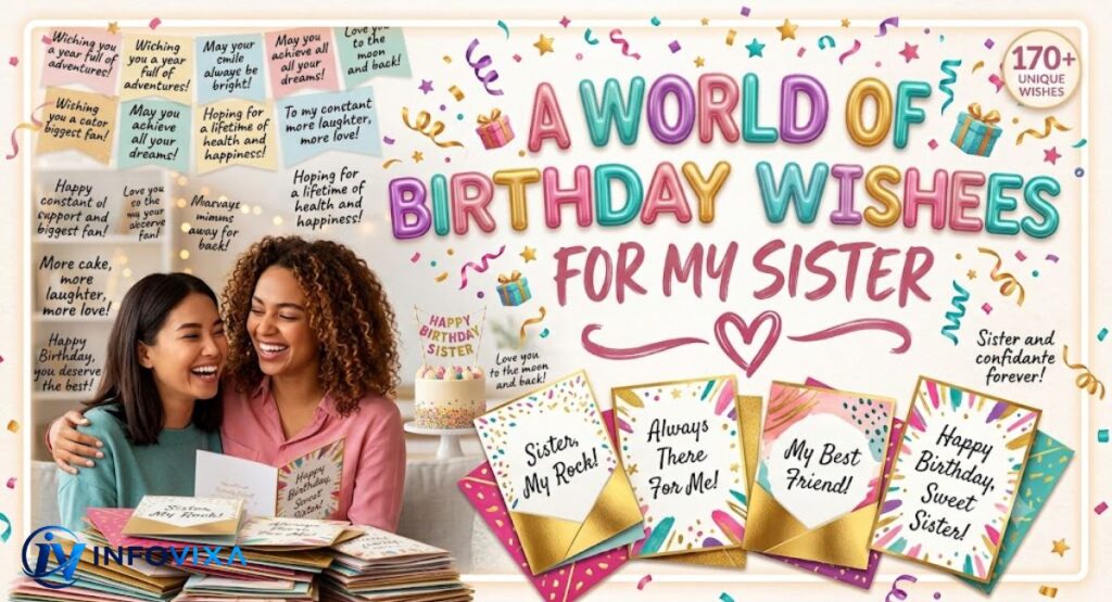 Meaningful Birthday Messages to a Sister